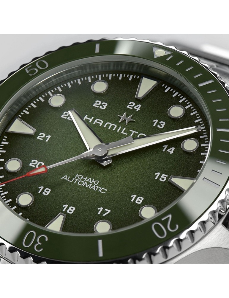 Orologio Hamilton - Khaki Navy Scuba - Automatico 43mm Verde - H82525160