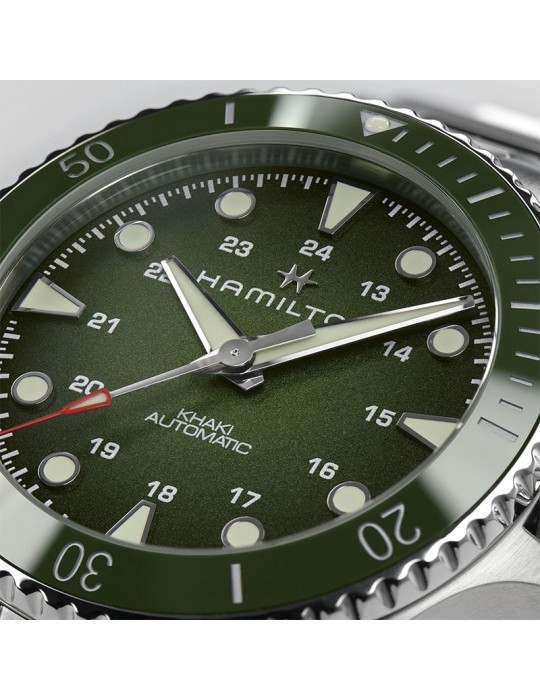 Orologio Hamilton - Khaki Navy Scuba - Automatico 43mm Verde - H82525160
