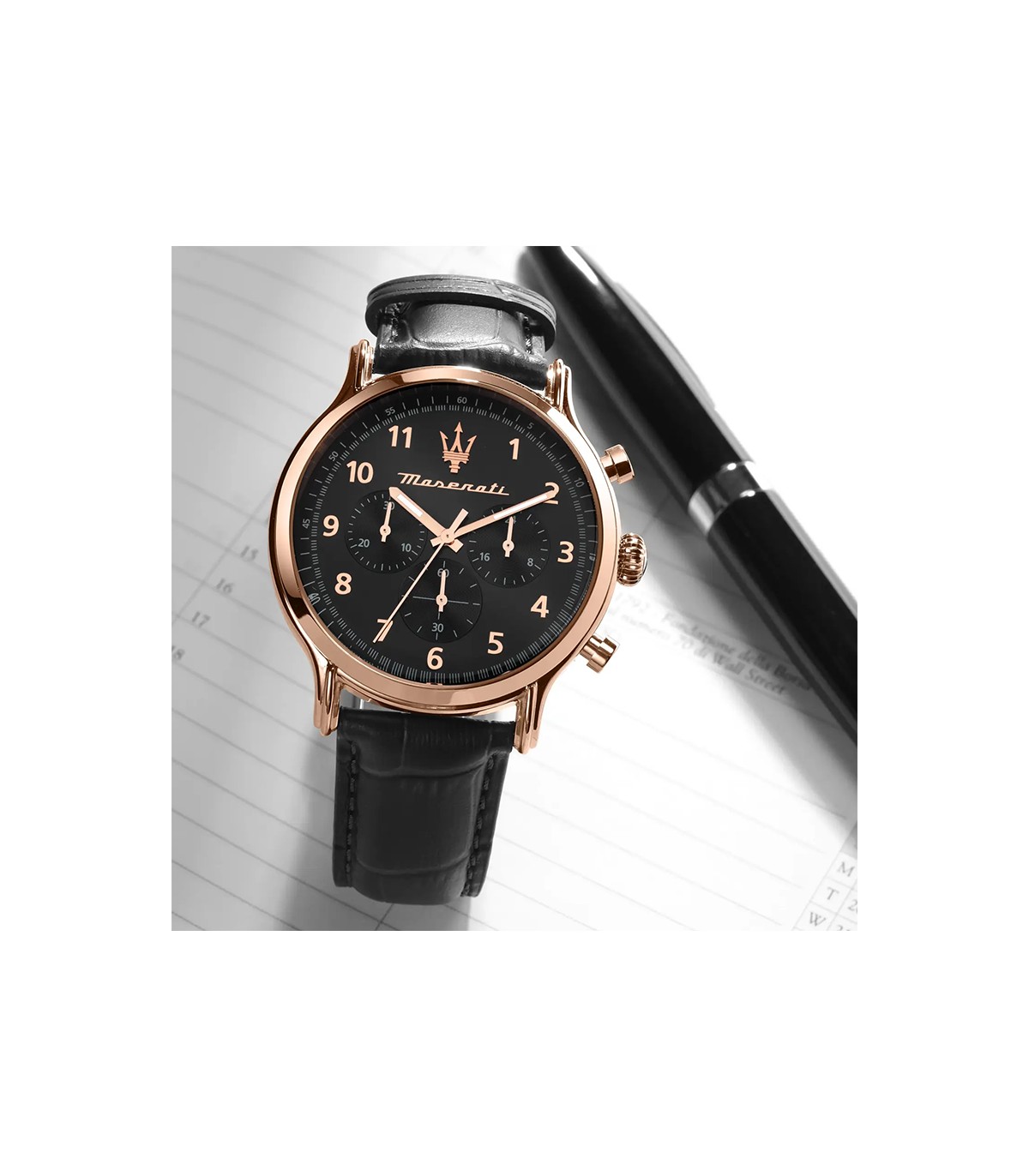 Maserati watch - Epoca - Chronograph - Rose - 42mm - Black - R8871618018