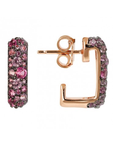 Orecchini Bronzallure - Altissima - Cubic Zirconi Rosa -WSBZ02103.ROSE 2