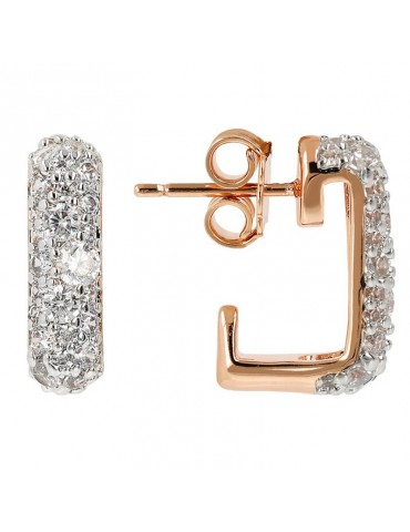 Orecchini Bronzallure - Altissima - Cubic Zirconi Bianchi -WSBZ02103.W 2