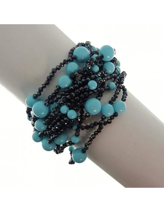 Rajola Bracelet - Bubbles - Blue Spinel - Turquoise Paste-543204318