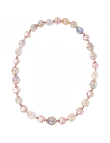 Collana Bronzallure - Maxima - Pepite - Perle - 12-14 mm -WSBM00010.MC