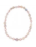 Bronzallure Necklace - Maxima - Nuggets - Pearls - 12-14 mm -WSBM00010.MC