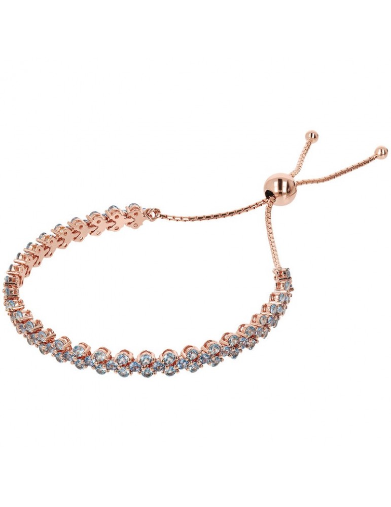 Bracciale Bronzallure - Altissima - Tennis -Zirconia Blu-WSBZ00740.BLU