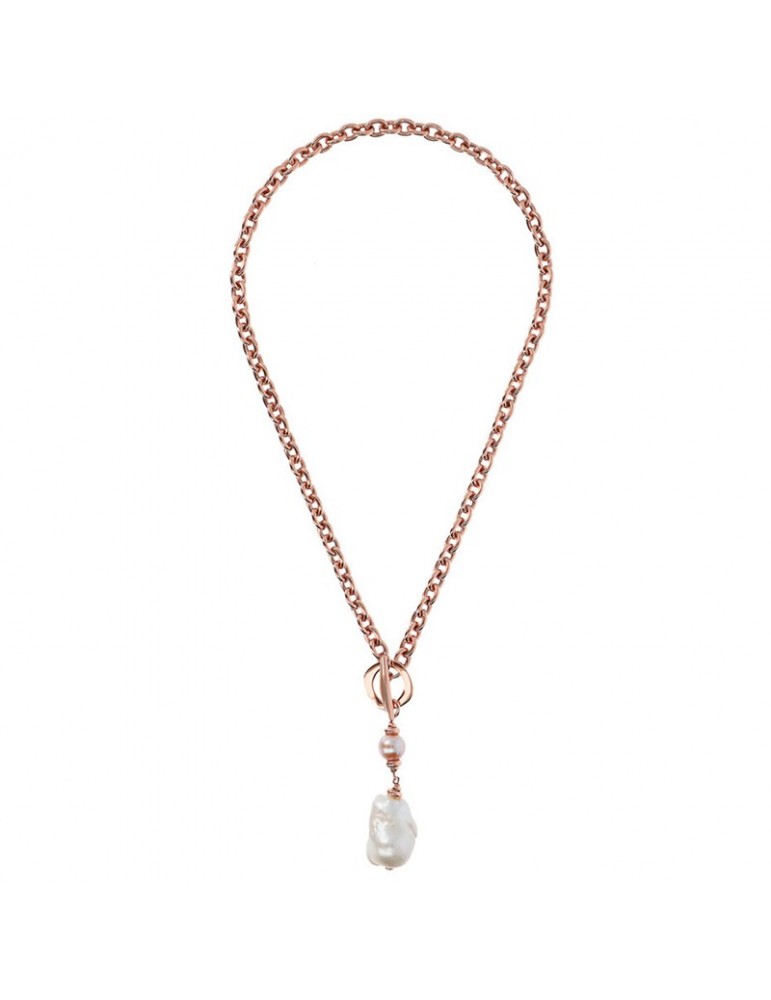 Collana Bronzallure - Maxima - Perla Barocca Pendente - WSBZ01690WPRL