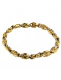 Chimento Bracelet - Tradition Gold Two-Tone in Yellow Gold and 18K White Gold - 19.5 cm - 0