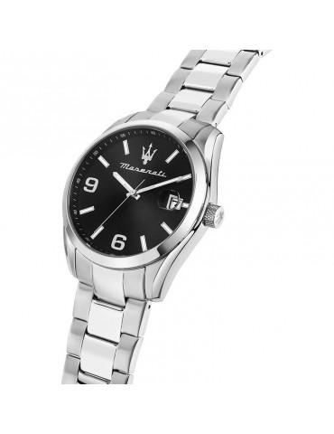 Orologio Maserati - Attrazione - Silver - 43mm - Nero - R8853151007 2