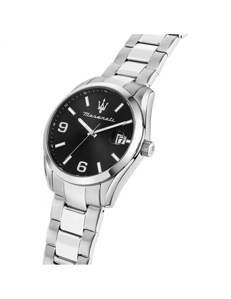 Orologio Maserati - Attrazione - Silver - 43mm - Nero - R8853151007