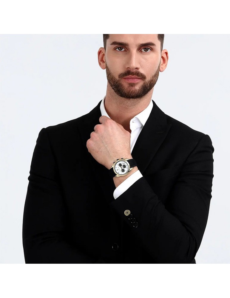 Maserati Watch - Attraction - Black-43mm-White and Gold-R8851151001