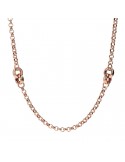 Collana Bronzallure - Purezza - Lunga - Rose Gold - Catena Rolò - WSBZ02125.R