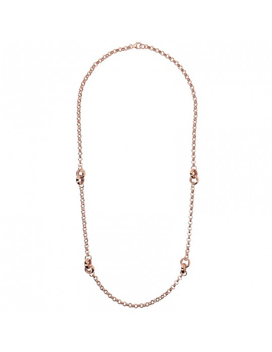 Collana Bronzallure - Purezza - Lunga - Rose Gold - Catena Rolò - WSBZ02125.R