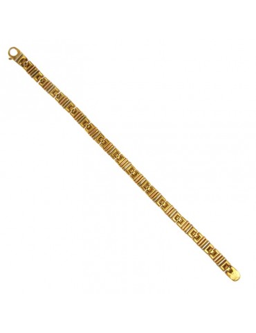 Bracciale Chimento - Tradition Gold in Oro Giallo con Maglia Greca - 21,5 cm - 0 2