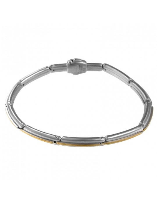 Bracciale Chimento - Tradition Gold - Oro 18 carati - Diamante 0,03 ct - 20 cm - 1B00169ZBB200