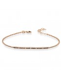 Bracciale Tennis - Lelune Diamonds - Oro Rosa - Diamanti - LDBR10135