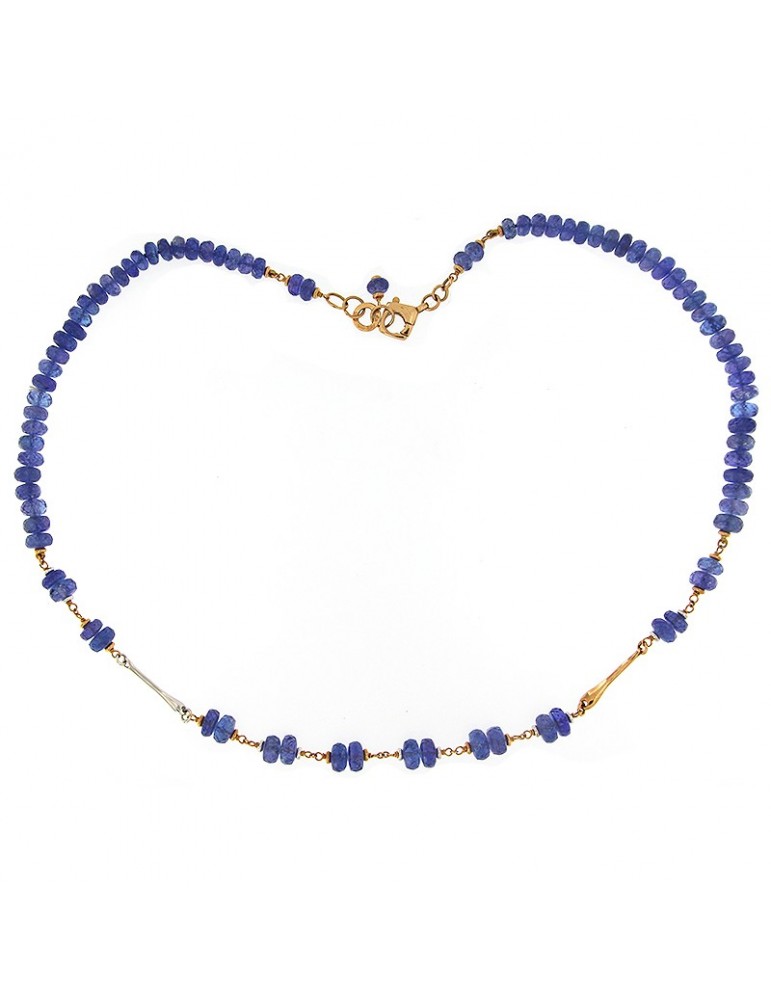 COLLANA DI ORO CON TANZANITE SILVIA KELLY - 0