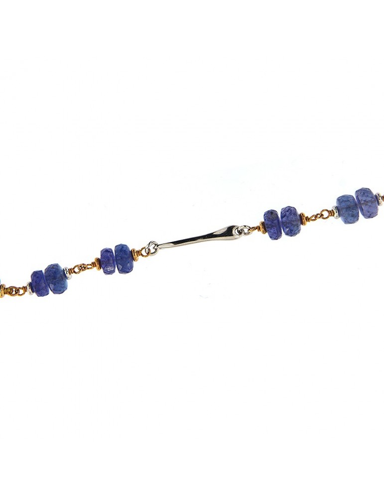 COLLANA DI ORO CON TANZANITE SILVIA KELLY - 0