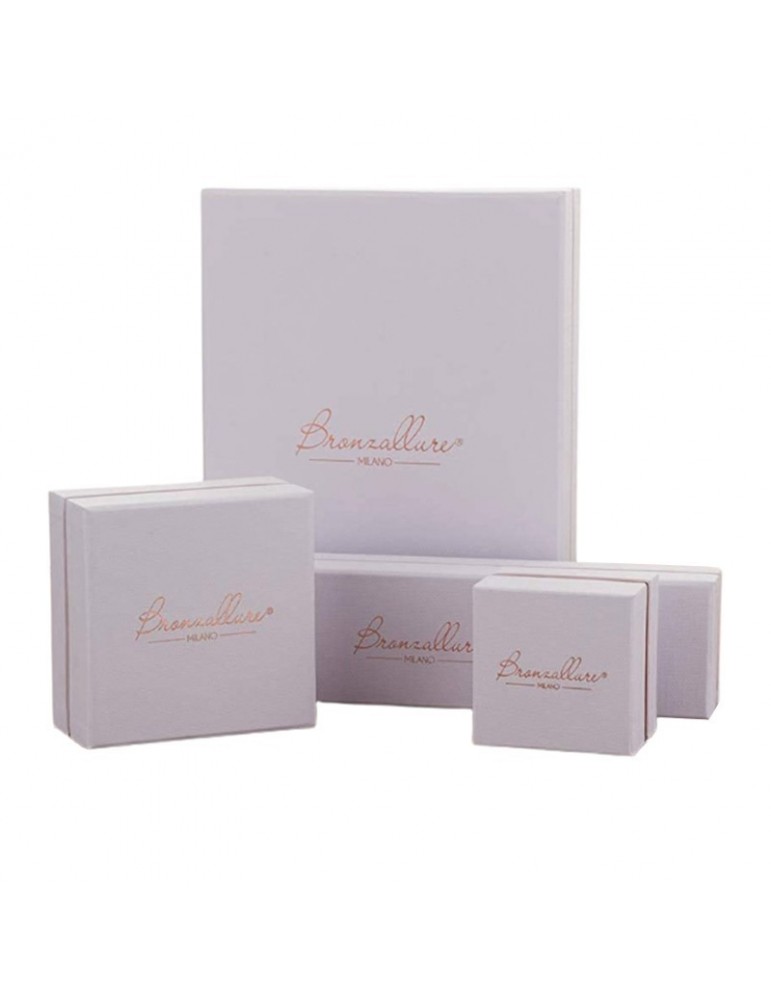 Bronzallure-Altissima-Hoop Earrings-Orange Cz-WSBZ02120.ORANGE