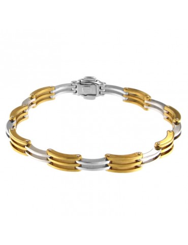 Bracciale Chimento - Oro Giallo - Oro Bianco - 20 centimetri - 1B03975ZB2200