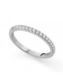 Buonocore Ring - Eternity in 18K White Gold with 0.23 ct White Diamonds - 0