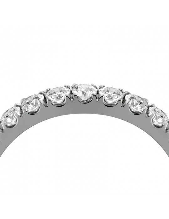 Anello Buonocore - Eternity - Oro Bianco 18 carati - Diamanti 0,23 ct - 472A02DW