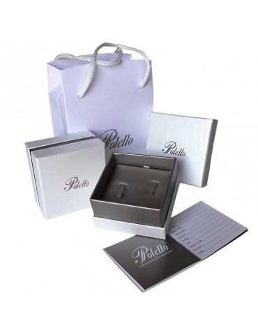 Polello men's wedding ring - in 18-karat white and rose gold - 0 2