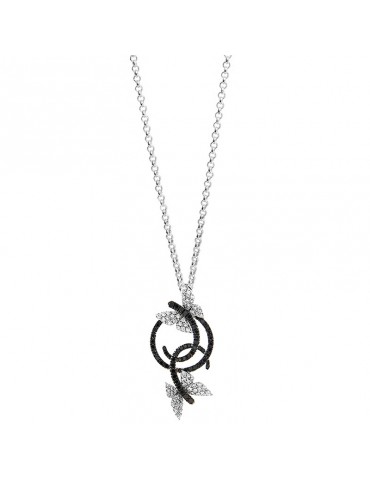 COLLANA DI ORO FARFALLE CON DIAMANTI GIORGIO VISCONTI - 0