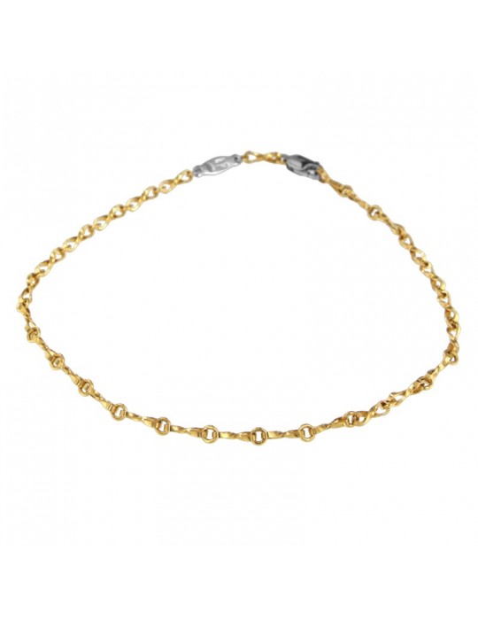 Bracciale Zancan - Insignia Gold - Oro Giallo 18 Carati - 21 centimetri