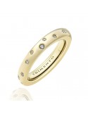 Chimento Woman Ring - Forever Brio in 18K Yellow Gold with 0.15 carat Natural Diamonds - 0