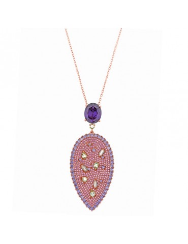 Collana Salvatore Plata - Afternoon-Pendente-Cubic Zirconia-252C0016