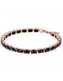 Bracciale Bronzallure - Variegata - Tennis -Spinelli Neri-WSBZ02068.BS