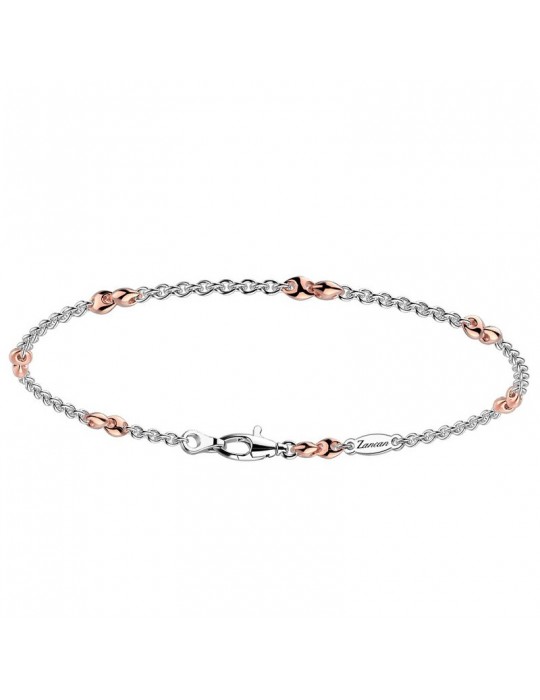 Zancan Men's Bracelet - Insignia Gold in 18K White and Rose Gold - 0