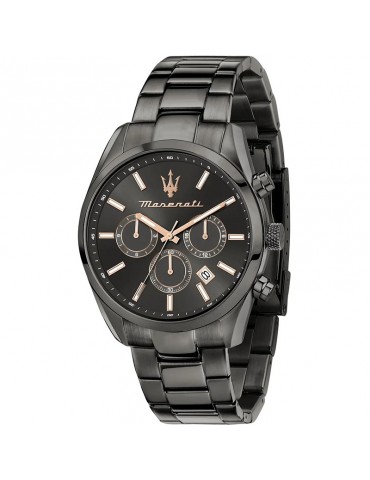 Maserati Watch - Attraction - Chronograph - 43mm - Black - R8853151001