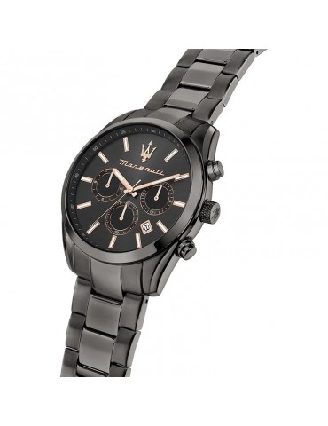 Orologio Maserati - Attrazione - Cronografo - 43mm - Nero -R8853151001 2