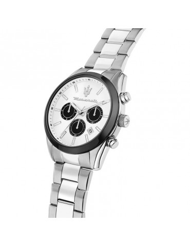 Watch Maserati-Attratti-Cronograph-Silver-43mm-White-R88531510040 2