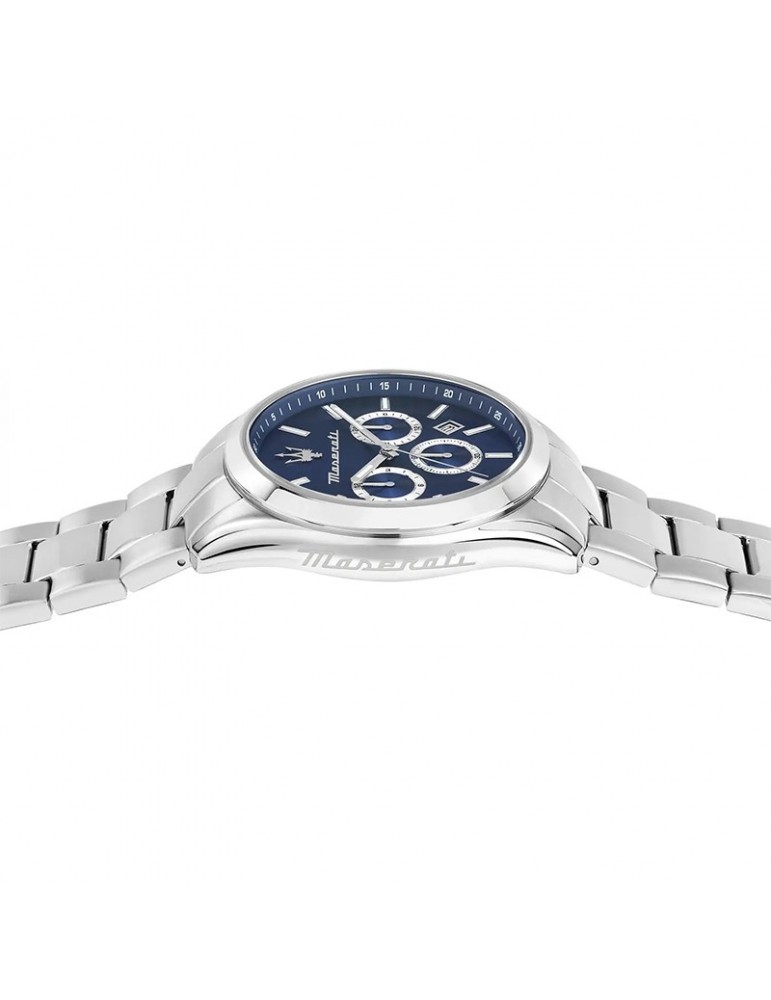 Maserati Watch - Attraction - Chronograph-Silver-43mm-Blue-R8853151005