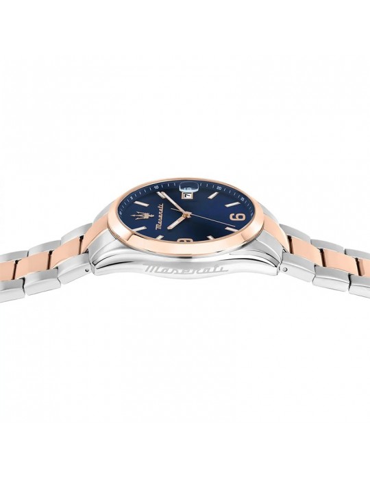 Maserati Watch - Attraction - Silver - Rose Gold - 43mm-R8853151006