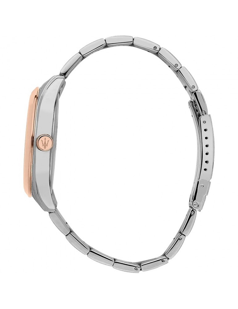 Maserati Watch - Attraction - Silver - Rose Gold - 43mm-R8853151006