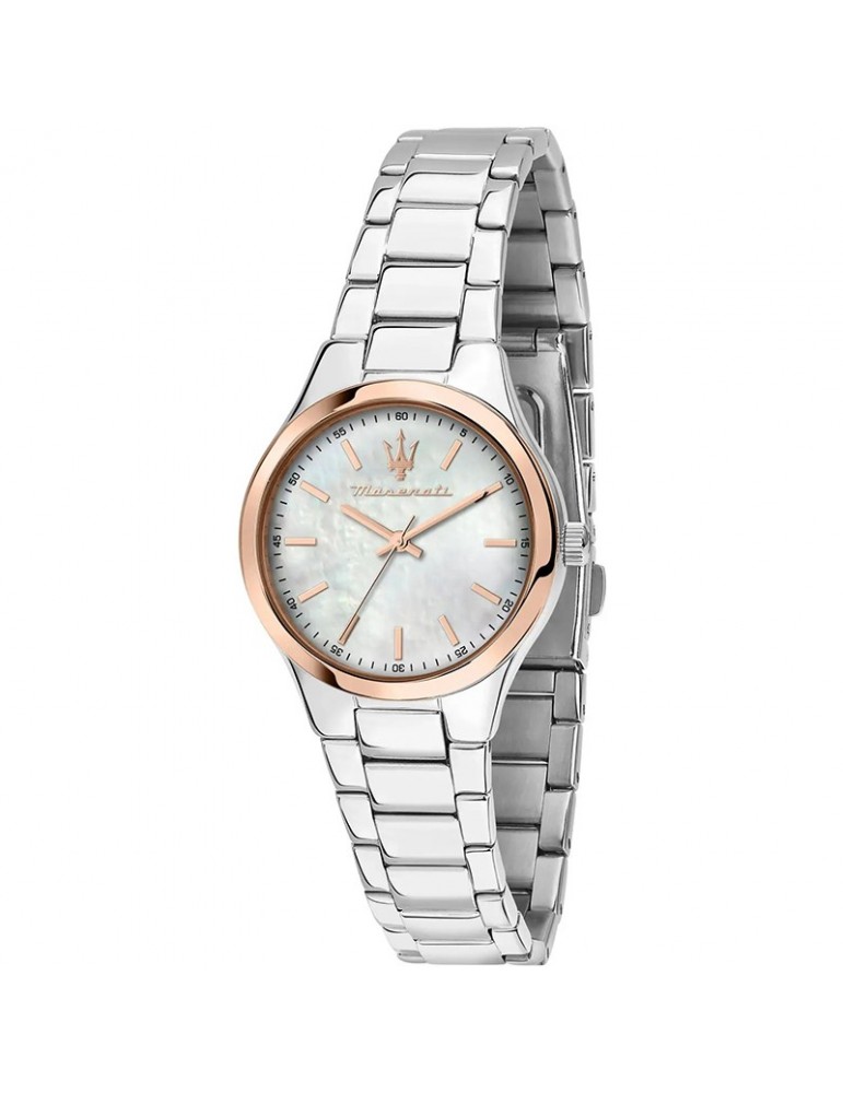 Maserati Watch - Attraction - Silver - 30mm - Mother of Pearl-R8853151503