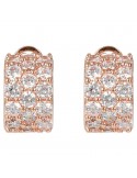 Bronzallure Earrings - Altissima - Stud - Cubic Zirconia-WSBZ01962W