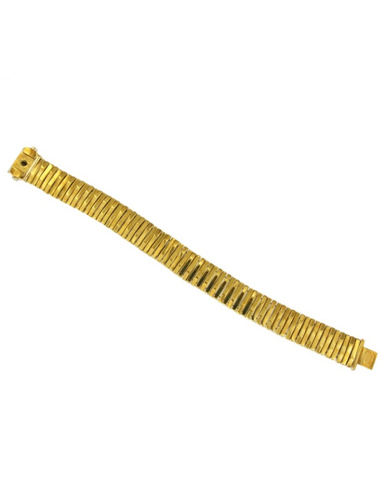 Chimento Bracelet - Double Mosaico in 18K Yellow Gold and White Gold - 0