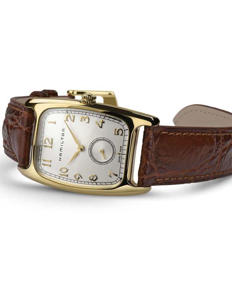 Hamilton Men's Watch - American Classic Boulton 27x31mm White - Indiana Jones - 0