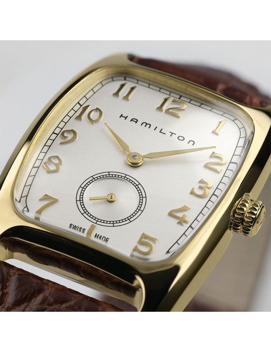 Hamilton Men's Watch - American Classic Boulton 27x31mm White - Indiana Jones - 0