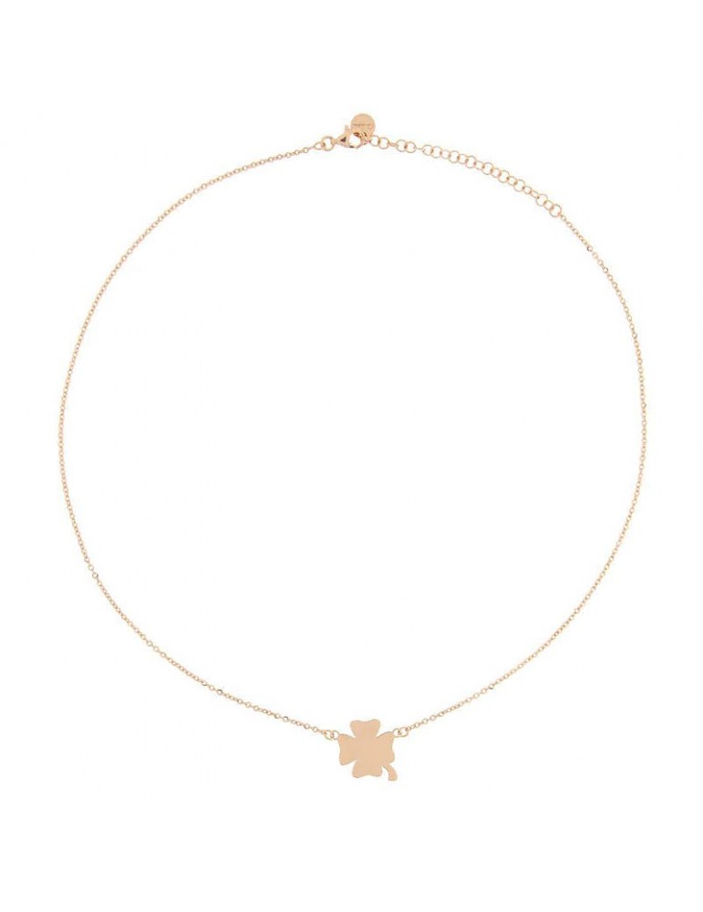 Rue Des Mille Women's Necklace with Four Leaf-Clover Pendant - 0