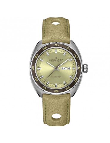 Hamilton Men's Watch - American Classic Pan Europ Automatic 42mm Green - 0