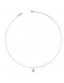 Rue Des Mille Women's Necklace with Rounded Pendant Silver Frog - 0