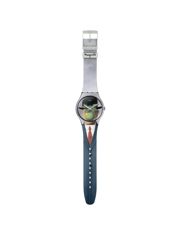 Swatch Watch - Le Fils de L'Homme by Rene Magritte 41mm Black - 0