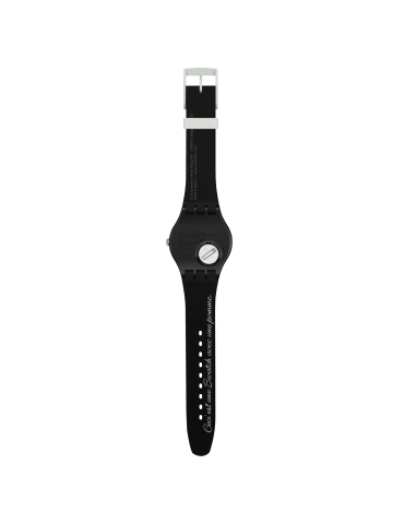 Swatch Watch - Le Fils de L'Homme by Rene Magritte 41mm Black - 0 2