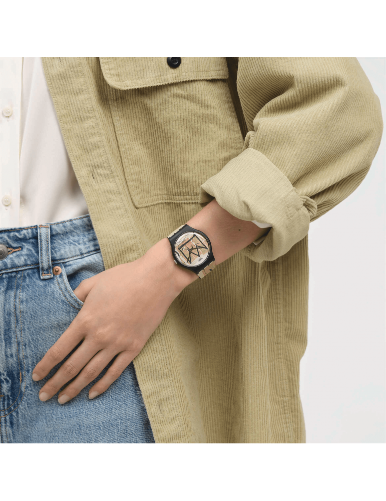 Orologio Swatch - Untitled by Jean-Michel Basquiat 41mm - SUOZ355