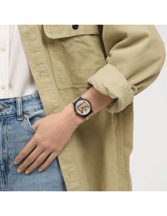 Orologio Swatch - Untitled by Jean-Michel Basquiat 41mm - SUOZ355